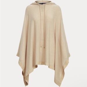 Ralph Lauren Purple Label Cashmere Oatmeal Poncho XS/S